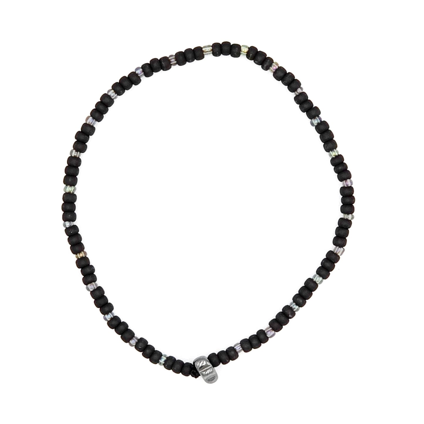 "Dark and Flashy" -  Stone Cold Bracelet Set