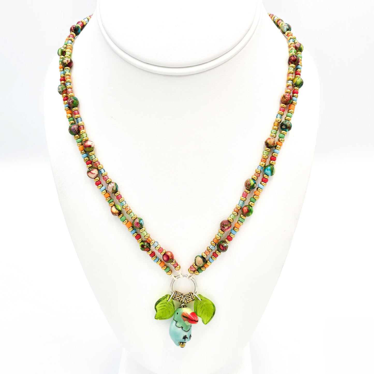 "Jasper the Toucan" -  Stone Cold Necklace