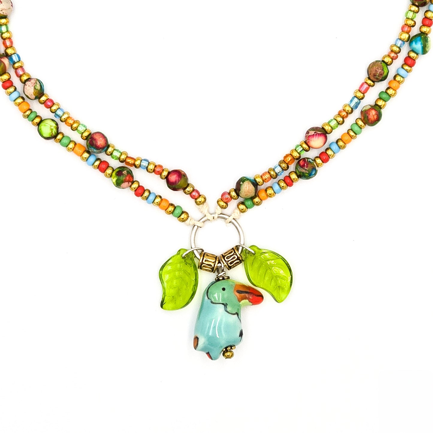 "Jasper the Toucan" -  Stone Cold Necklace