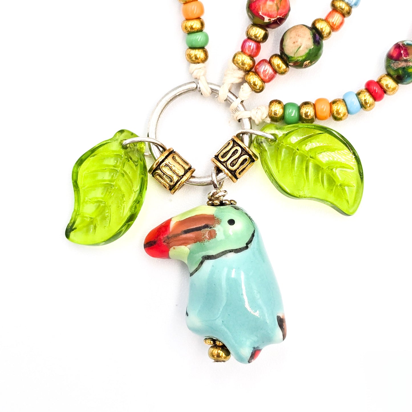 "Jasper the Toucan" -  Stone Cold Necklace