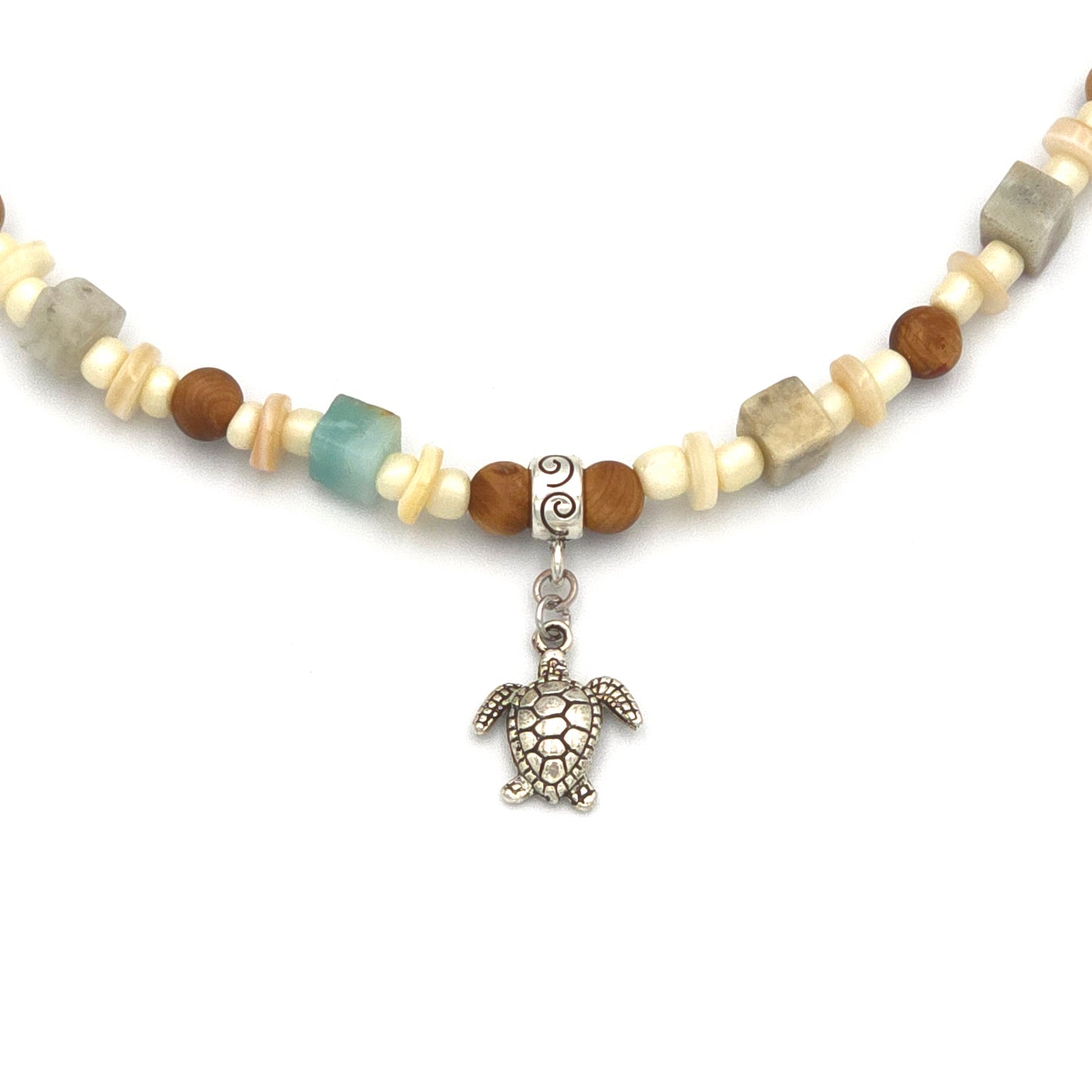 "The Turtle & The Sea" - Stone Cold Necklace