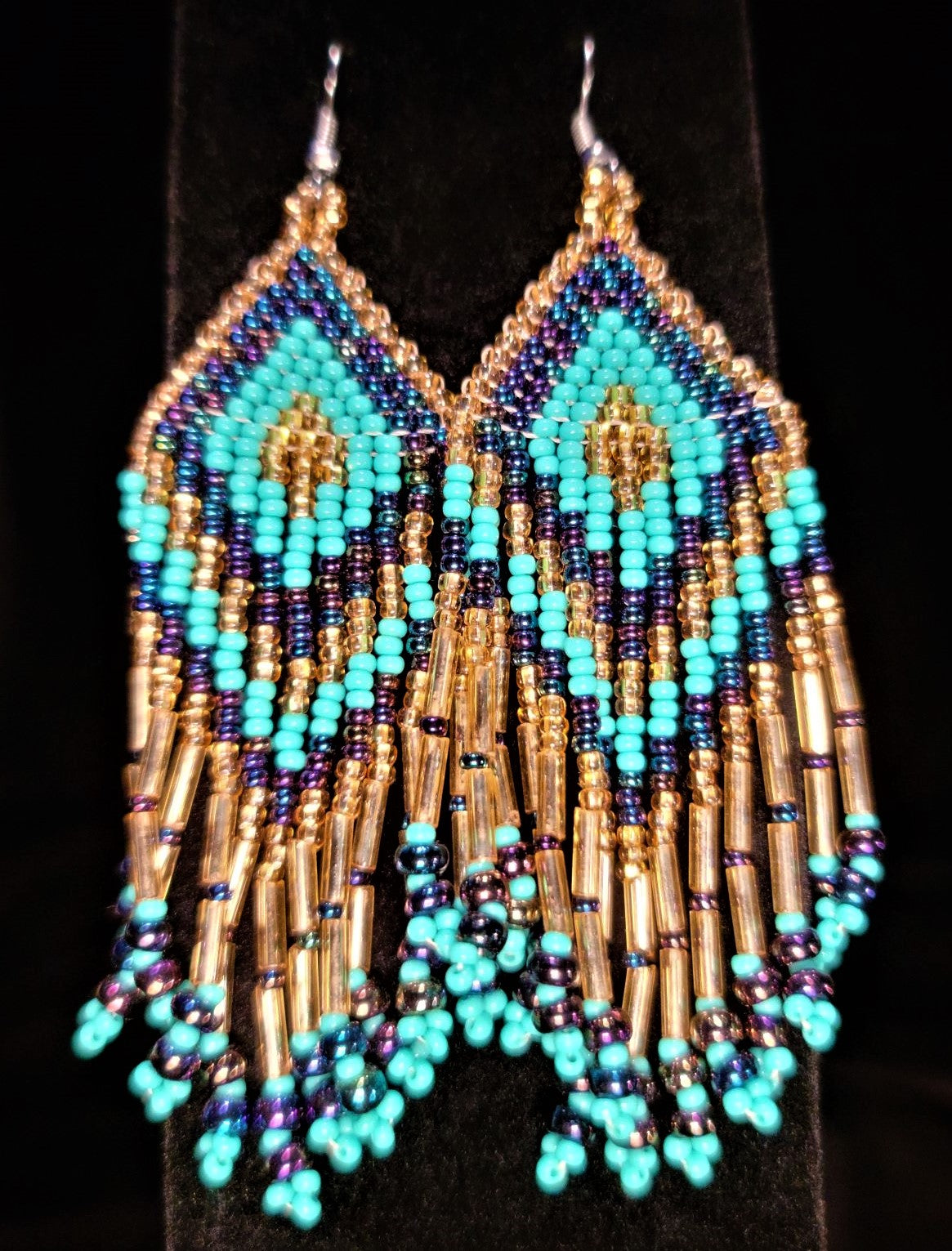 Chandelier Bead Earrings - Das Vixen