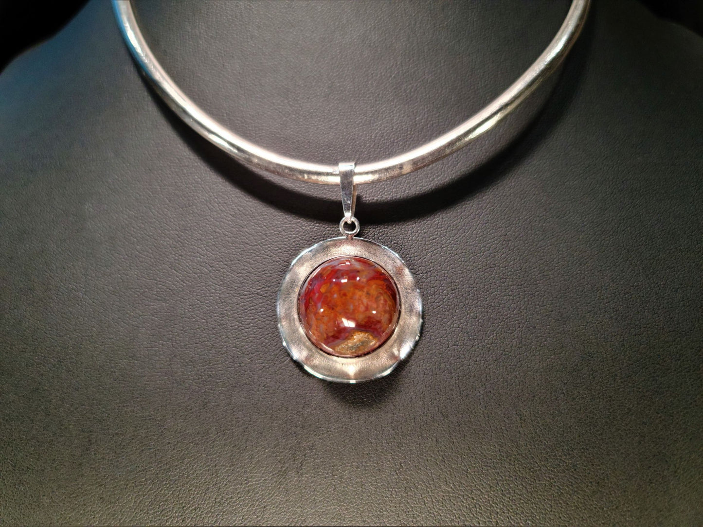 Sterling Silver & Opal Queretano Pendant - Das Vixen