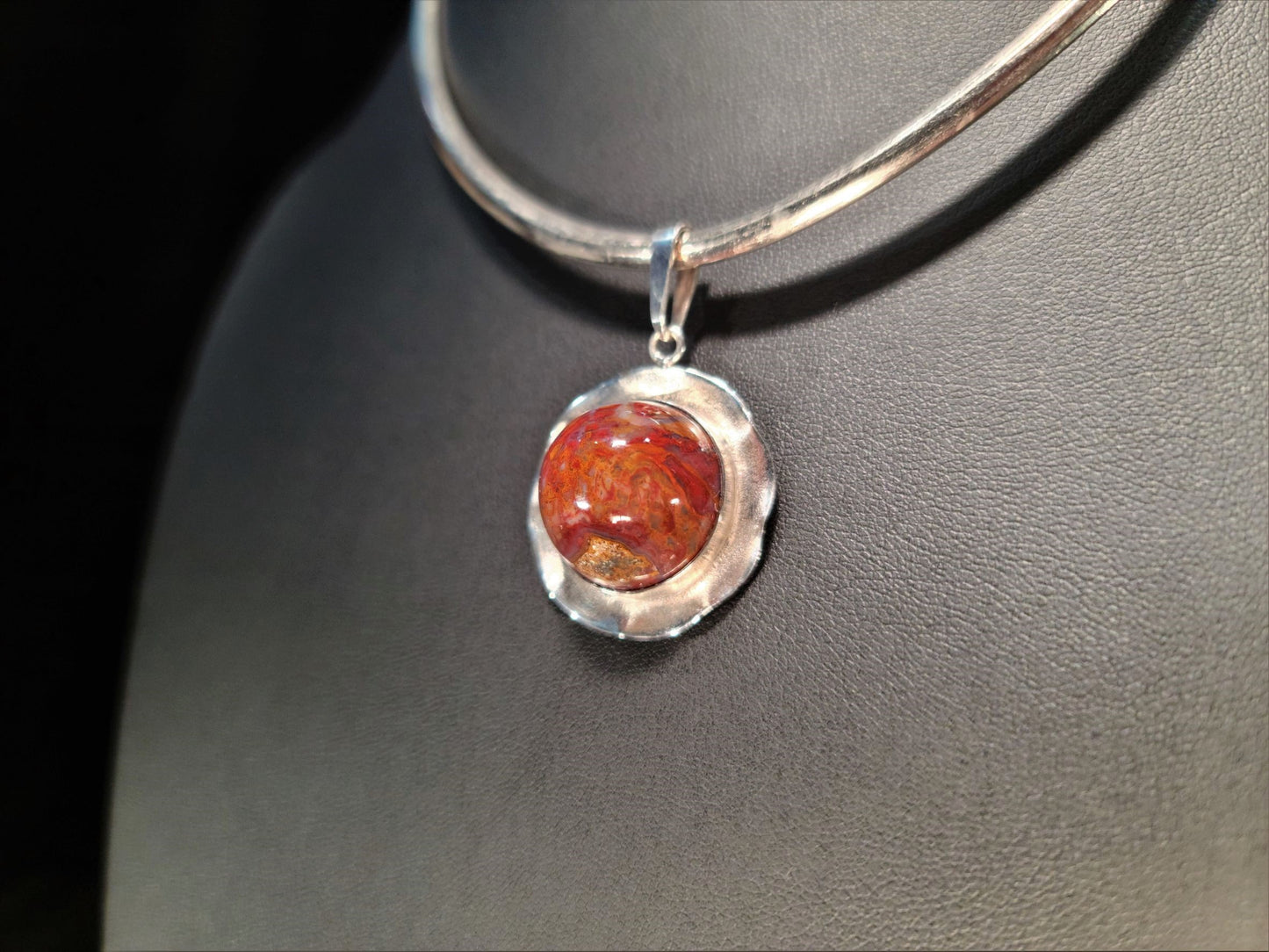 Sterling Silver & Opal Queretano Pendant - Das Vixen