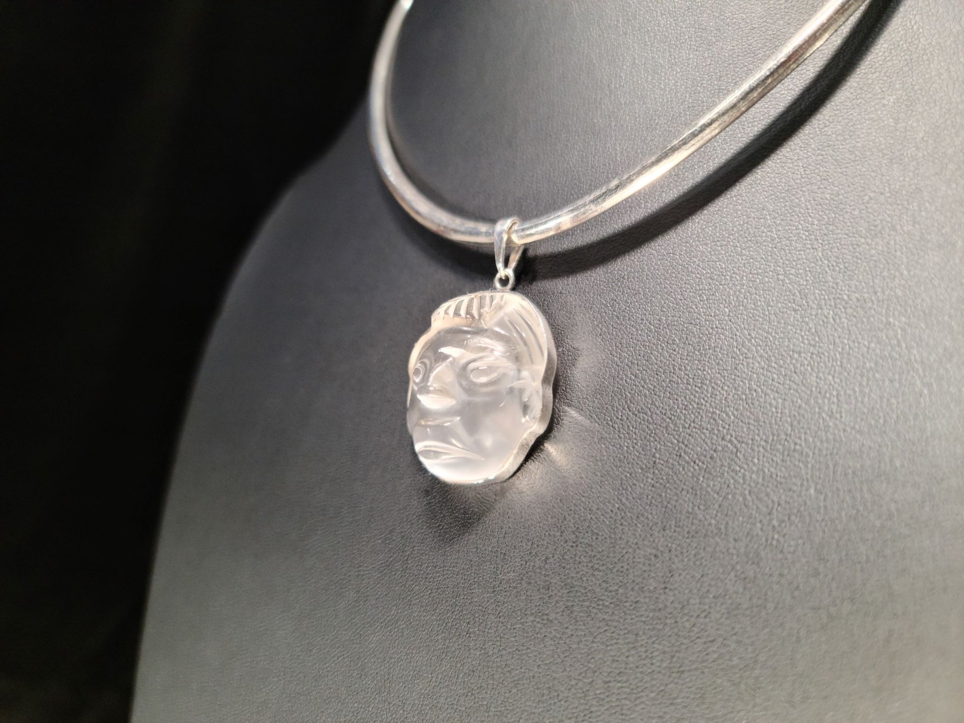 Sterling Silver & Quartz Pendant - Das Vixen