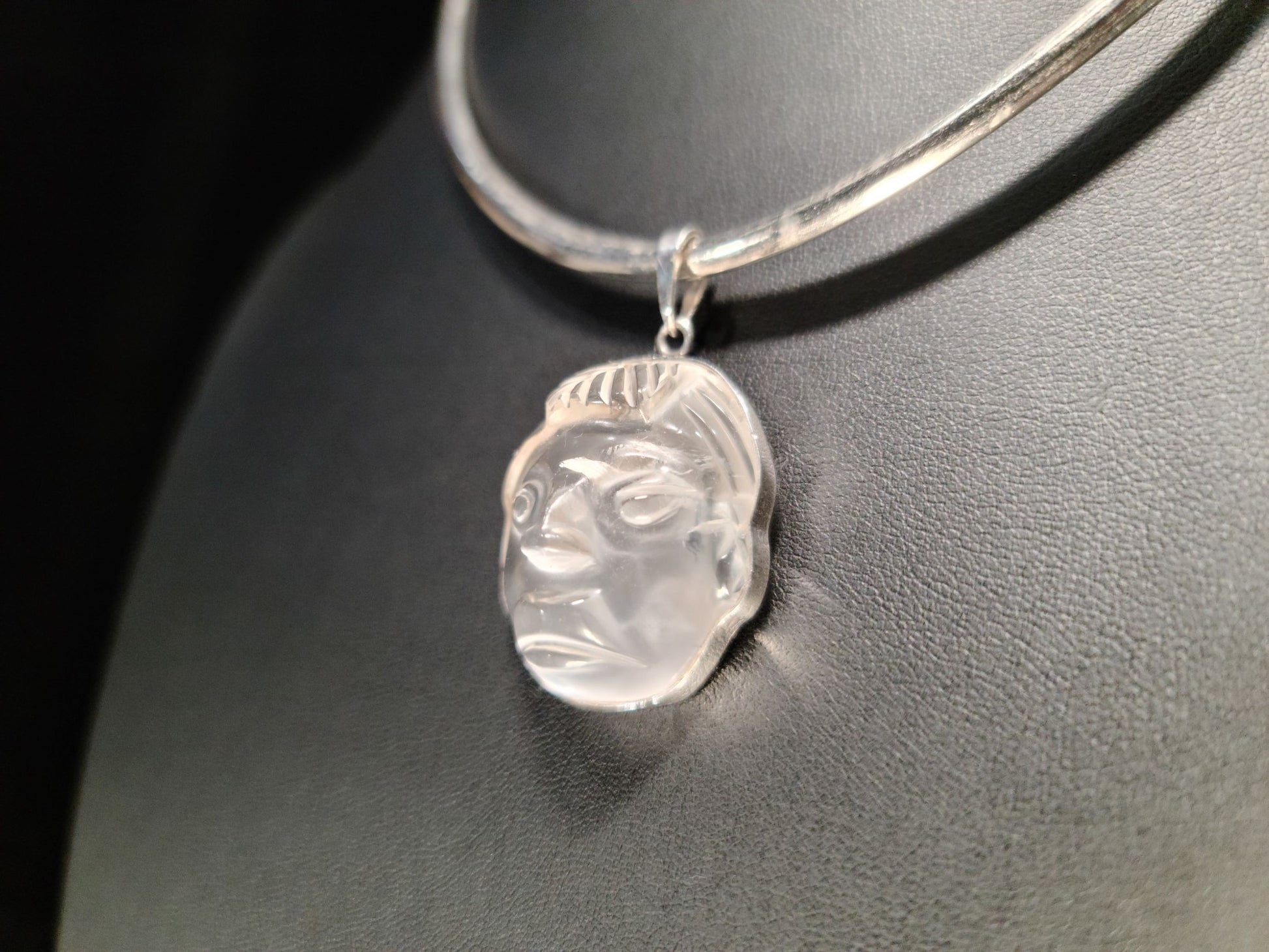 Sterling Silver & Quartz Pendant - Das Vixen