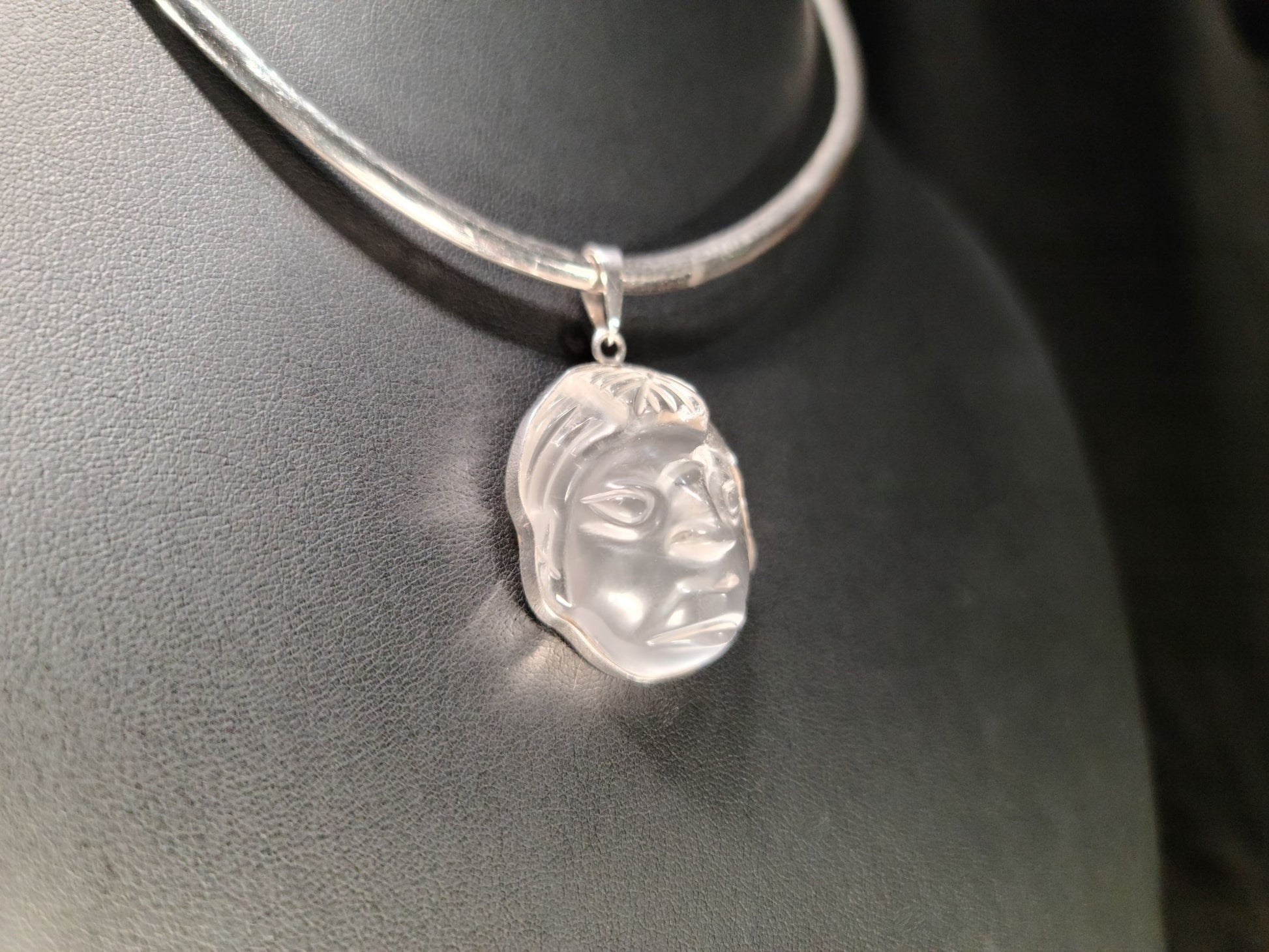 Sterling Silver & Quartz Pendant - Das Vixen