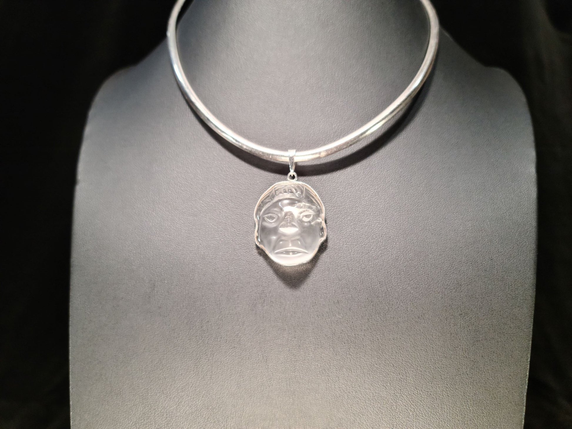 Sterling Silver & Quartz Pendant - Das Vixen