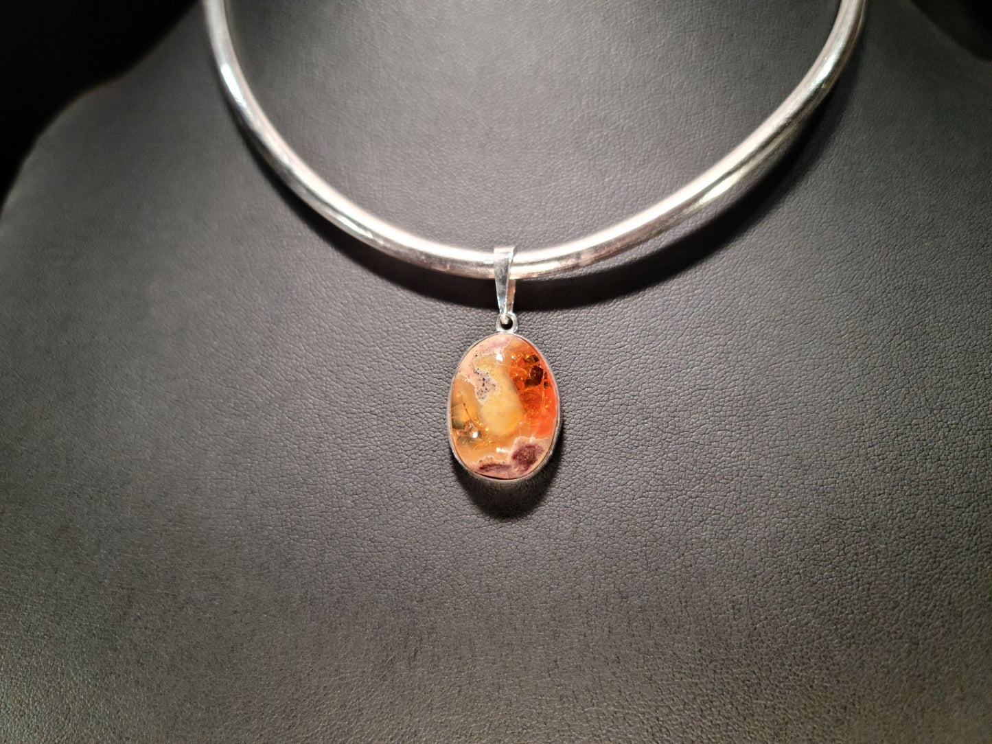 Sterling Silver & Opal Queretano Pendant - Das Vixen