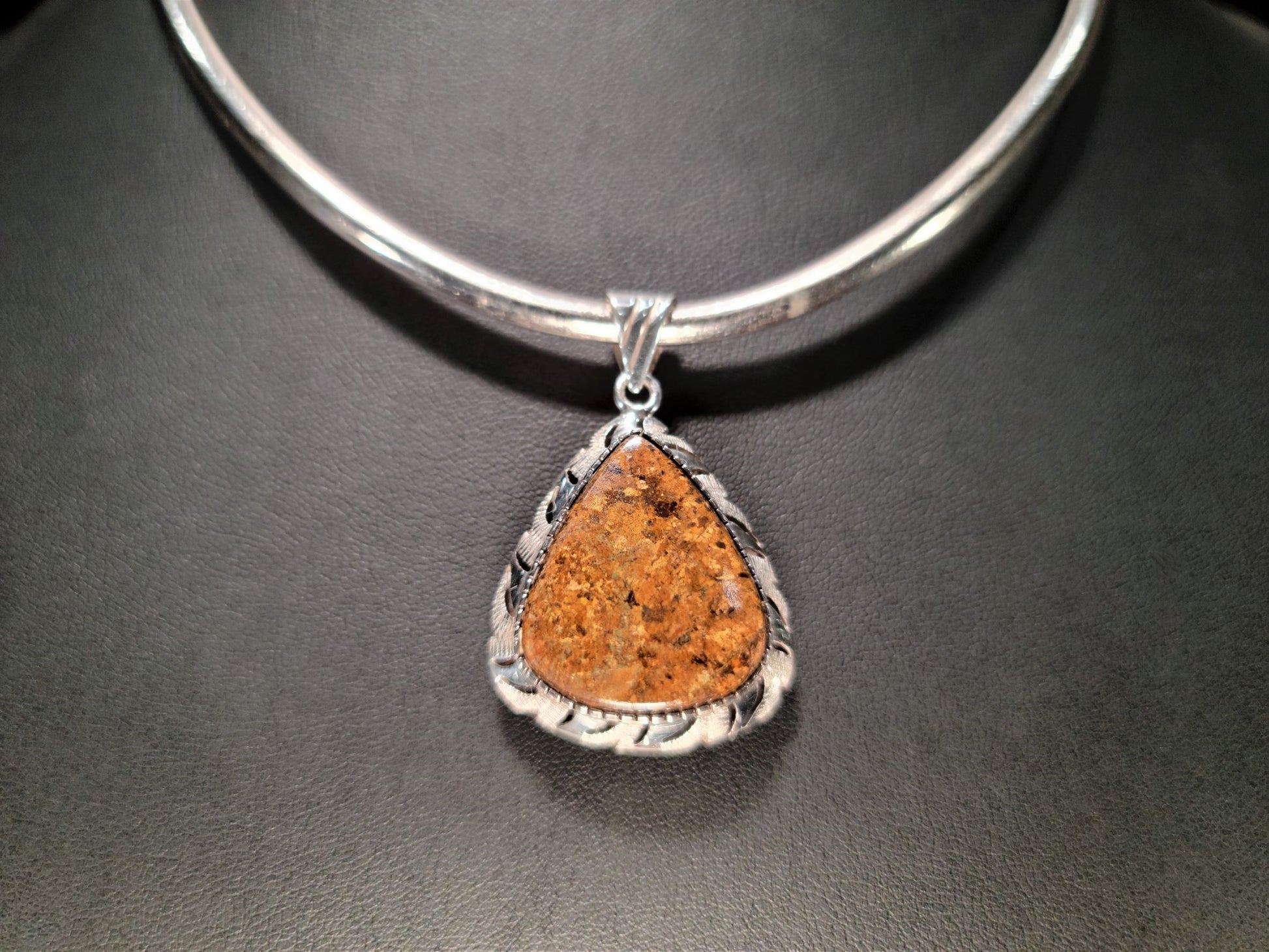 Sterling Silver & Pyrite Pendant - Das Vixen