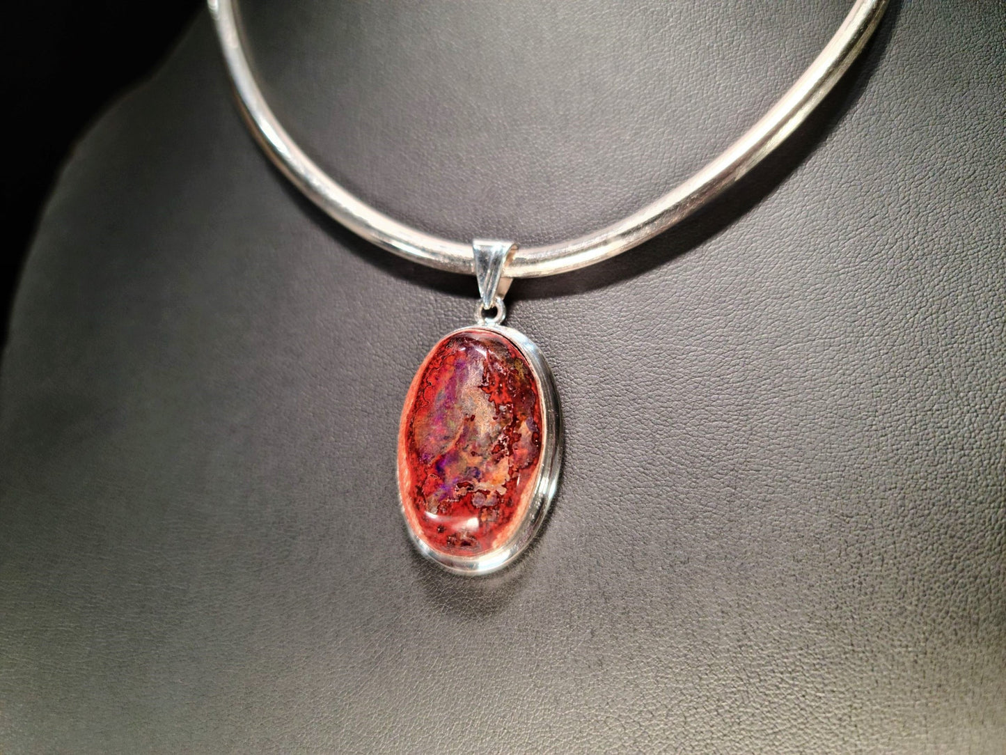 Sterling Silver & Opal Queretano Pendant - Das Vixen